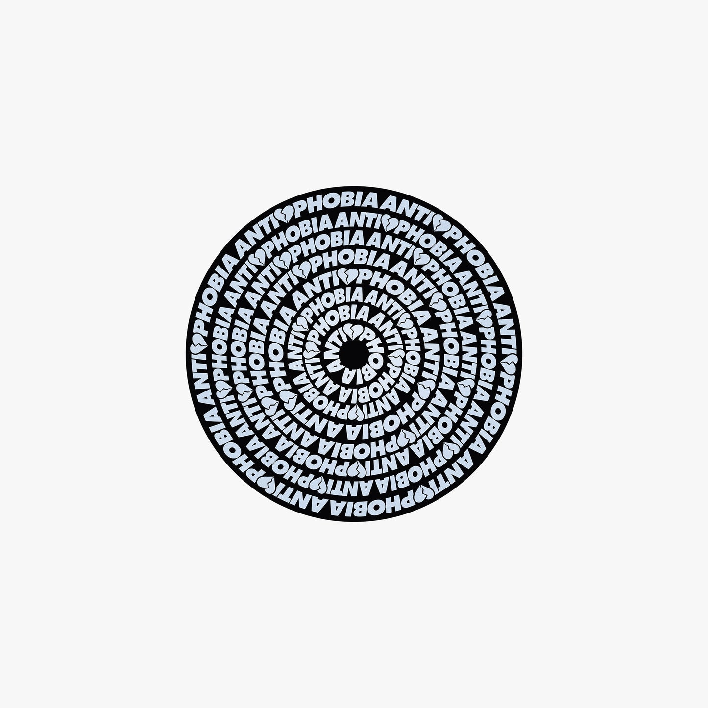 Tunnel Vision Sticker - Chrome